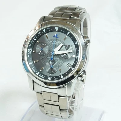 Casio OCW-10 Oceanus Solar Titanium Unisex Watch Stylish and Durable - Image 1 of 4