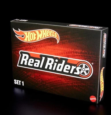 2022 HOT WHEELS RLC EXCLUSIVE REAL RIDERS PACK SET 1 - UNOPENED - Image 1 of 3