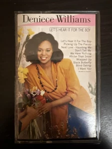 Deniece Williams, Let's Hear It For The Boy, Cassette Tape 1984 - Foto 1 di 4