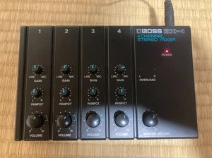 BOSS BX-4 4CHANNEL STEREO MIXER Tested Work From Japan - Picture 1 of 13
