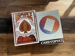 Bicycle 140th Anniversary + Exclusive Cardtopia 2025 Colorluxe Event deck 6️⃣❤️ - Picture 1 of 2