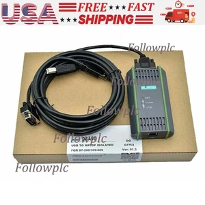 6GK1571-0BA00-0AA0 PC ADAPTER USB A2 Cable For S7-200 S7-300 GK1571-0BA00-0AA0 - Picture 1 of 7