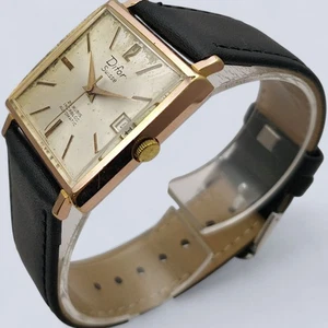 Difor Suisse Automatic 28mm x 28mm ETA 2472 LEBROCANTHEURE UHR VINTAGE WATCH - Bild 1 von 5
