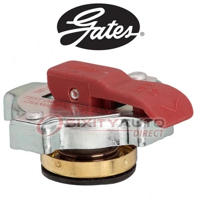 Gates Radiator Cap for 1992-1997 Subaru SVX 3.3L H6 - Antifreeze Coolant Pum nn Foto 1 de 4