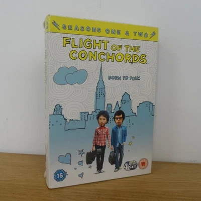 Flight of the Conchords Born to Folk Complete HBO TV Series Seasons One Two DVD - Image 1 of 4