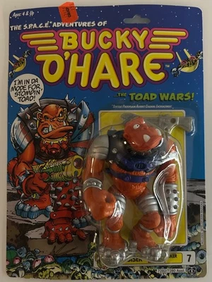 1990 HASBRO BUCKY O’HARE BRUISER BERSERKER BABOON MIB SEALED UNUSED. - Image 1 of 4