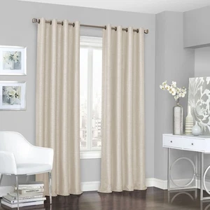 ECLIPSE Presto Thermal Insulated Single Panel Grommet Top Darkening Curtains for - Picture 1 of 3
