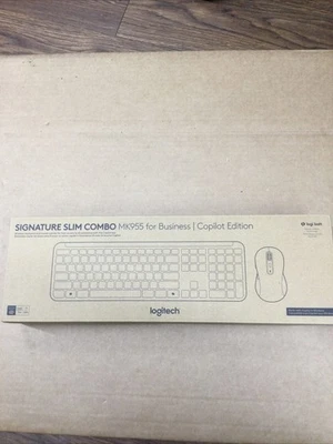 Logitech Signature Slim MK955 for Business Wireless Keyboard/Mouse Combo - Image 1 of 4
