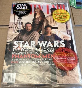Star Wars Vanity Fair Phantom Menace Collectors Issue February 1999, Sealed - Picture 1 of 5