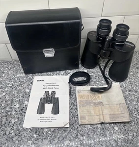 Sears Discoverer 10x-40x-60mmBinoculars Zoom Wide Angle 473-25871 Vintage - Picture 1 of 11