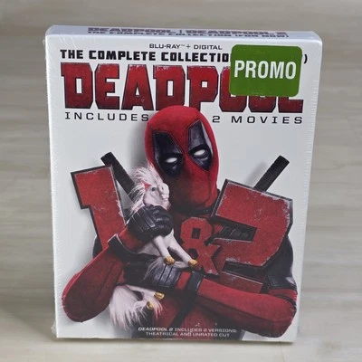 Deadpool 1 & 2 The Complete Collection (Blu-Ray, 2018) w/ Slipcover Sealed - Image 1 of 4