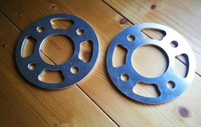 WHEEL SPACERS FOR MGF TF METRO LOTUS ELISE MG TRIUMPH 3MM THICK 4 X 95.25 PCD - image 1 of 2