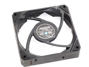 AORUS Lüfter SAB4H2U 120mm - Waterforce X II 360 AiO RGB schwarz - Picture 1 of 1