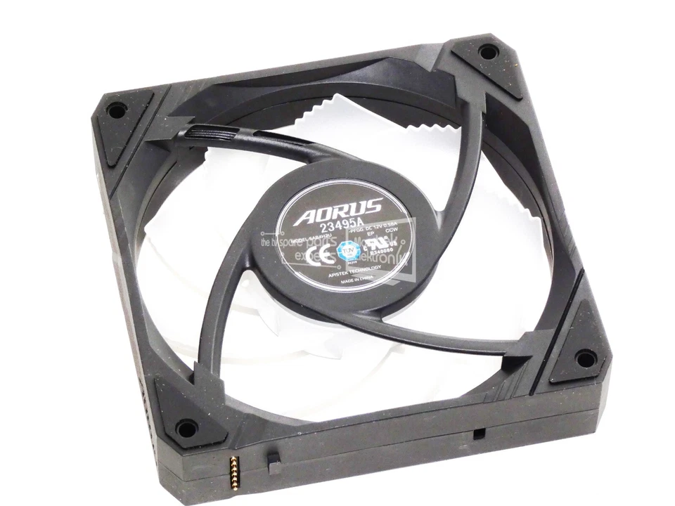 AORUS Lüfter SAB4H2U 120mm - Waterforce X II 360 AiO RGB schwarz 23495A - Bild 1 von 1