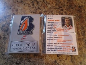 2014-15 KAMLOOPS BLAZERS FACTORY SEALED HOCKEY CARDS TEAM SET CHL WHL 