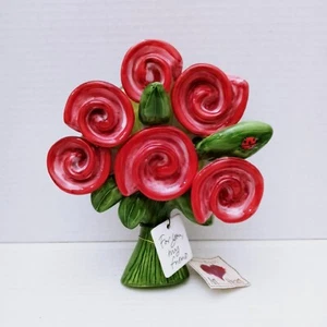 Marianne Richmond Art From The Heart For You My Friend Ceramic Roses Flowers - Picture 1 of 8