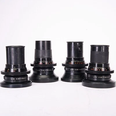 Arriflex Zeiss Super 16mm MKI Super Speed Set, 9.5mm, 12mm, 16mm, 25mm, T1.3 Foto 1 de 4