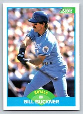 1989  Score #214 Bill Buckner Kansas City Royals