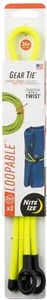 Nite Ize 2-Pack Gear Tie Loopable Twist Tie, 24" - Neon Yellow