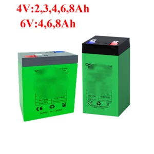 Rechargeable 6V 4V 2Ah 4Ah 6Ah 8Ah Battery Electronic Scale Toy Vehicles 1PC New - Picture 1 of 12