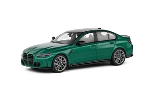BMW G80 M3 Sedán M Isla de Man Green 2023 Solido 4315301 coche modelo 1:43 nuevo embalaje original - Imagen 1 de 8