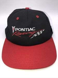 Pontiac Racing K-Products Gorra Snapback Roja Negra Sombrero Nuevo con Etiqueta - Imagen 1 de 9