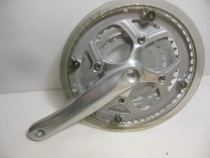 Shimano? JUEGO DE BIELAS CON 170MM 48 X 38 X 28 ACERO 3 ANILLOS ANILLO INTERIOR DAÑADO - Imagen 1 de 13