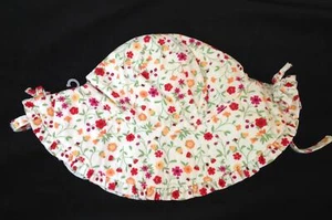 NUEVO CON ETIQUETAS De Colección Gymboree Fiesta del Sol Floppy Rojo Estampado Floral Sombrero para el Sol Bebé 12-24 m - Imagen 1 de 2