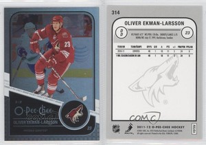 2011-12 O-Pee-Chee Rainbow Foil Oliver Ekman-Larsson #314