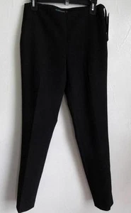 PANTALÓN DE LANA RALPH LAUREN LAKE TAHOE, negro, talla 2, precio de venta sugerido por el fabricante $159 - Imagen 1 de 1