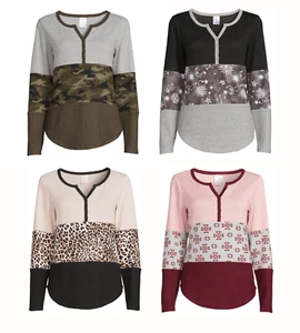 Set pullover Henley donna junior No Boundaries NUOVO - Foto 1 di 25
