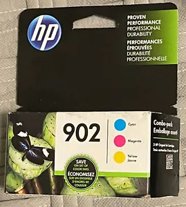 HP 902 | 3 Ink Cartridges | Cyan, Magenta, Yellow | T6L86AN, T6L90AN, T6L94AN - Picture 1 of 2