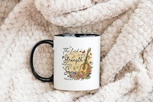 Christian scripture verse mug The lord is my strength and my song psalm - Picture 1 of 1