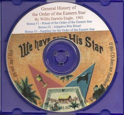 General History of the Order of the Eastern Star + Bonus Books