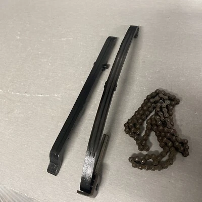 1981 79-81 Honda XL185S XL 185 OEM Cam Timing Chain & Guide - Image 1 of 3
