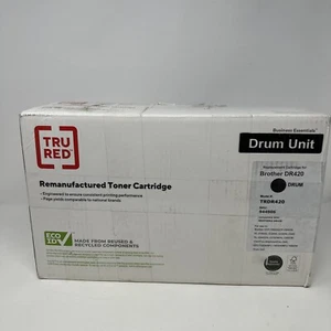 Tru Red Black Drum Unit Brother DR-420 944906 - Picture 1 of 5