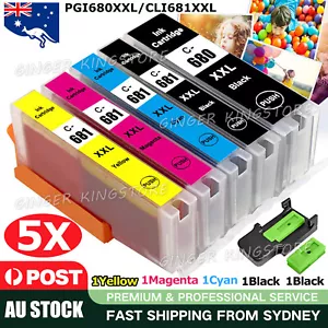 5x Ink Cartridges PGI-680 CLI-681 XXL For Canon TS8160 TS8260 TS8360 TS9160 6360 - Picture 1 of 9