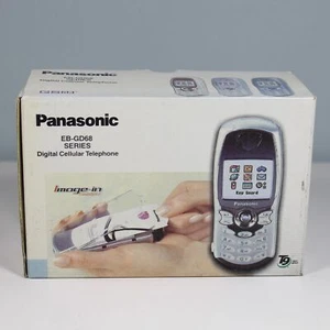 Panasonic EB-GD68 Cellphone Vintage International Silver