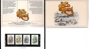 1981 Australia Last MNH Gold Rush Era Stamp Pack Set 4x22c Mining variety issues - Picture 1 of 1