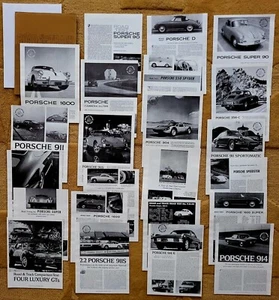 PORSCHE ROAD & TRACK Magazin 23 ORIGINAL STRASSENTEST NACHDRUCK 1952 - 1970 SEHR SELTEN - Bild 1 von 5