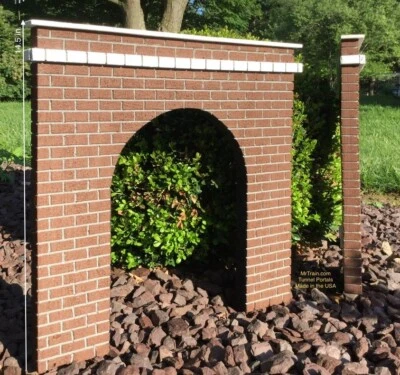 TRAIN TUNNEL PORTALS /Set of 2 / Garden Railroad / G Scale / 1:22 - 1:24 Scenery - Image 1 of 4