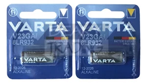 23A MN21 L1028 A23 LRV08 | VARTA Brand | Alkaline Battery | 12v | Pack of 2 - Picture 1 of 1