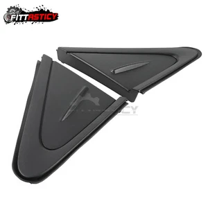 2pcs For 2019-2021 Toyota Corolla Side Mirror Fender Corner Triangle Cover Trim - Picture 1 of 12