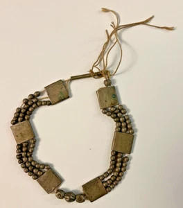 Antique Yemeni Metal Bedouin Handmade Anklet - Picture 1 of 5