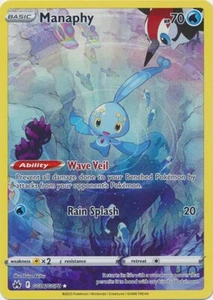 Manaphy GG06/GG70 Ultra Rare Crown Zenith  Pokemon TCG - Picture 1 of 1