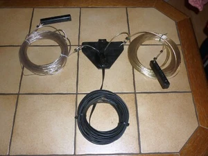++ 2 X20m DOPPELZEPP mit 12,5m 300 OHM Paralleldrahtleitung Hühnerleiter ++ - Zdjęcie 1 z 6