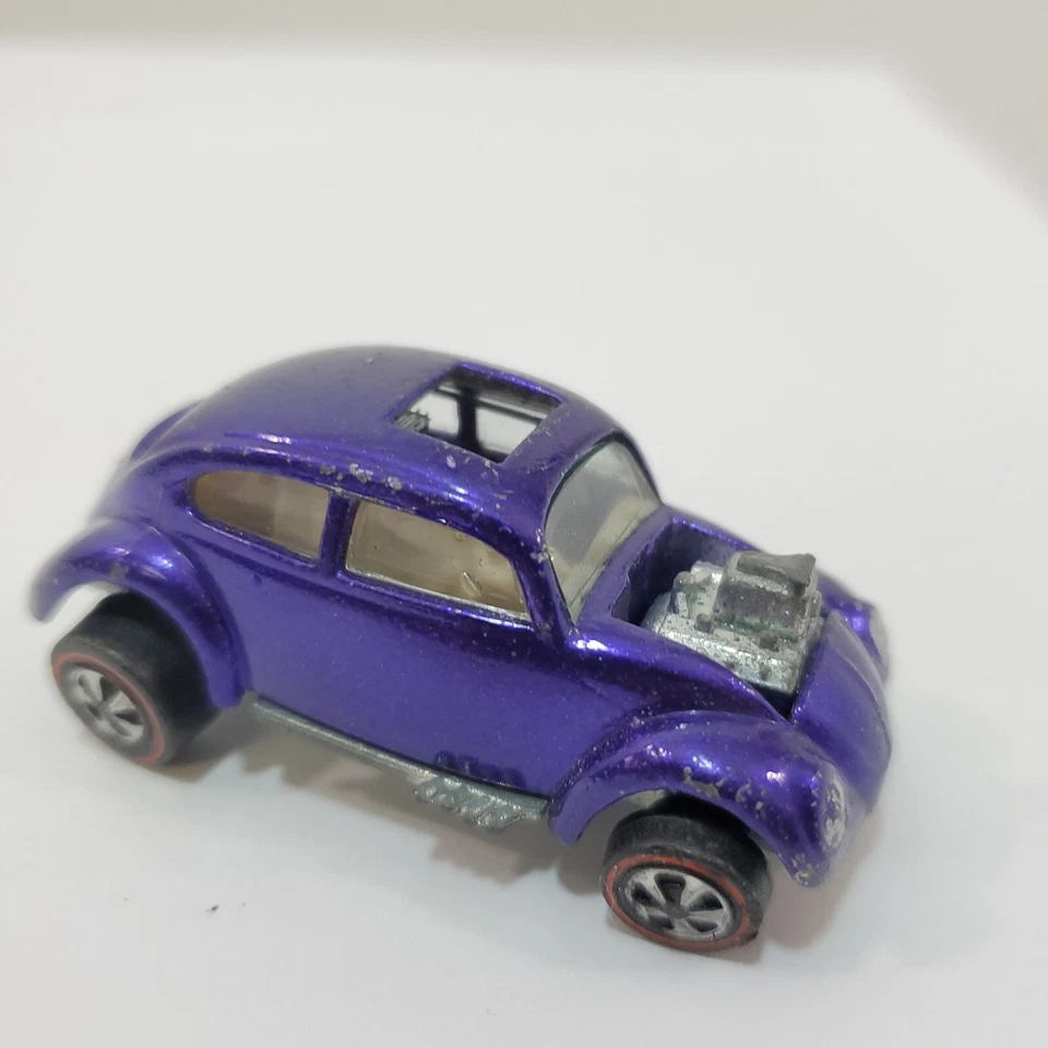 Hot Wheels Redline Custom Volkswagen Purple 1968  USA - Image 1 of 4