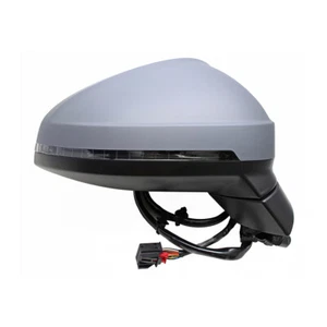 NEW PASSENGER SIDE DOOR MIRROR FITS AUDI S4 2017 W/O SIDE ASSIST 8W1857410N9B9 - Picture 1 of 2