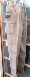 French Toast Uniform Pants Tan School Khakis 31X31 Sz 18 Husky Relaxed New/Tags - Picture 1 of 6