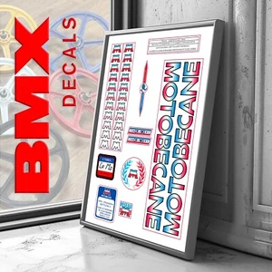 Stickers repro BMX Vintage decals MOTOBECANE s - Imagen 1 de 1